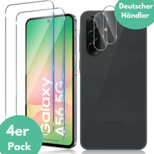 2X Schutzglas für Samsung Galaxy A56 5G Display Kamera Full Hartglas Panzerfolie