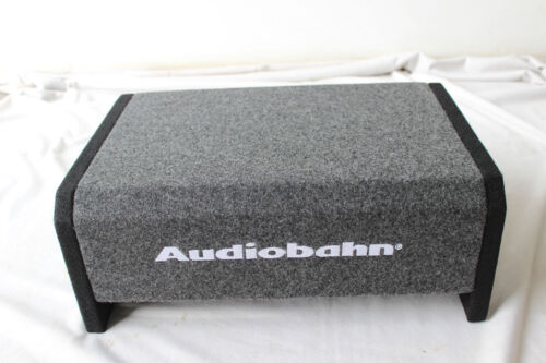 Audiobahn 10" 1200W Car Truck Shallow Slim Loaded Boom Bass box Audio Subwoofer 
