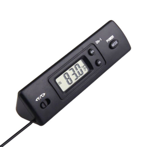 Auto Car In-Outdoor Thermometer W//Sensor Automotive A//C Digital LCD Display ASS