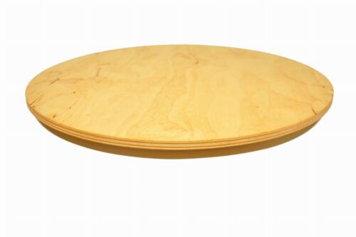 Rotating Board Lazy Susan Round Circular Wooden Plywood Serving Pizza 16 inch 