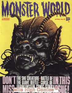 MONSTER-WORLD-MAGAZINE-1964-Series-3-Very-Fine