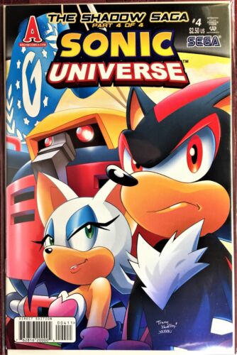 SONIC UNIVERSE Comic Book #4 July 2009 THE SHADOW SAGA 4 of 4 First Edition MINT 