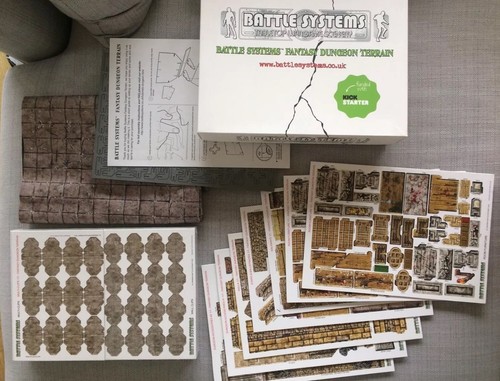 Set terreno de batalla de los sistemas de fantasía Kickstarter /& complementos nuevo Warhammer Quest