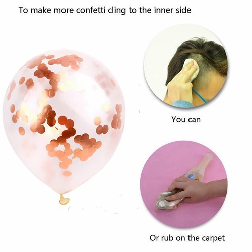Baby Shower Boy Girl Confetti Balloons Christenig Baptism Party Balloon Banner