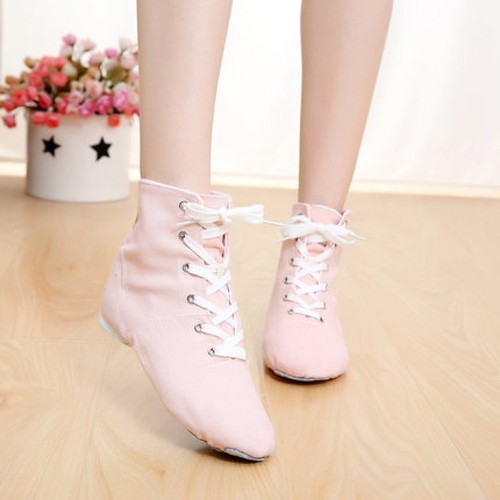 Cheap New Men Women Sports Dancing Sneakers Jazz Dance Shoes Lace Up Dancing New