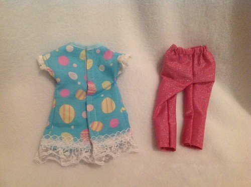Fit Wellie Wishers Easter Dress Leggings American Girl 14 doll clothes outfit