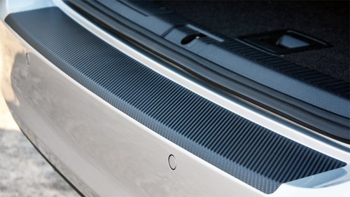 HYUNDAI i10 ab2013 Ladekantenschutz Schutzfolie Carbon Schwarz 3D 160µm