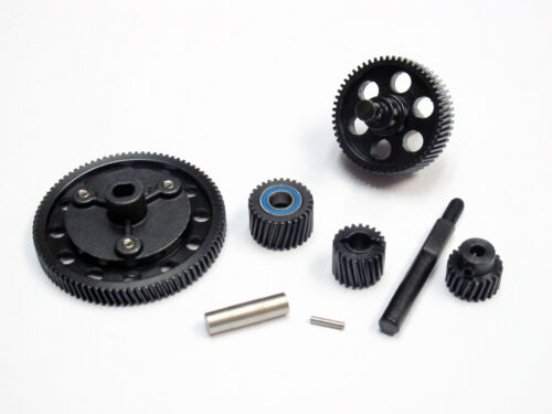Full Metal Centre Transmission Gear Set for Trail 1/10 Scale Axial Racing Scx10 