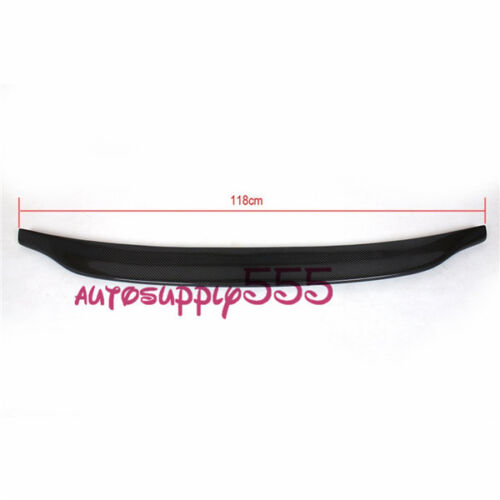 New Carbon Fiber Rear Trunk Spoiler Lip Wing For Audi A5 Coupe 2D C Style 09-16