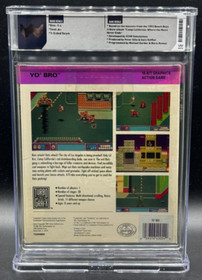 Yo Bro TurboGrafx 16 NEC Sealed New WATA 9.4 A+ Graded