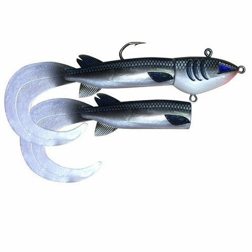 Morue Appât mers appât caoutchouc poisson Dega Giant-Morue allumette Avec 250 G Jigkopf