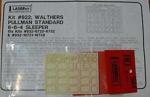  -Model-Builders-Inc-HO-922-Windows-for-Walthers-Pullman-Standard-Slee