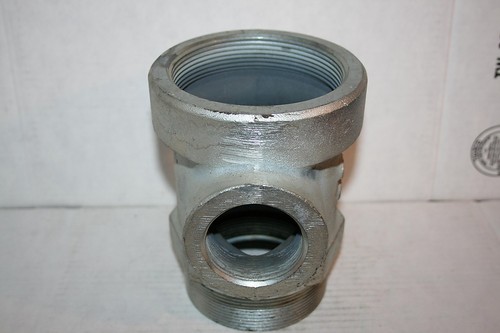 NEW EBW//Franklin 310-400-01 Extractor 4/" x 4/" x 2/" Tee Vent Valve Fitting