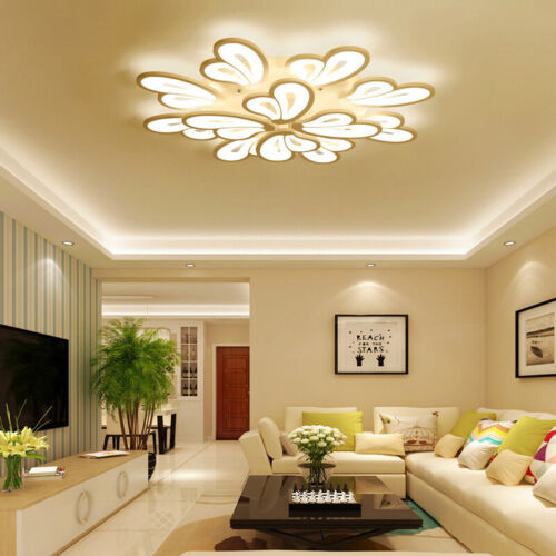 Modern LED Ceiling Lights Living Room Bedroom Chandelier Lamp Fixtures Light New