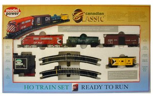 HO TRAINS CANADIAN PACIFIC F3 A CLASSIC TRAIN SET 1029 CP TRAIN SET 