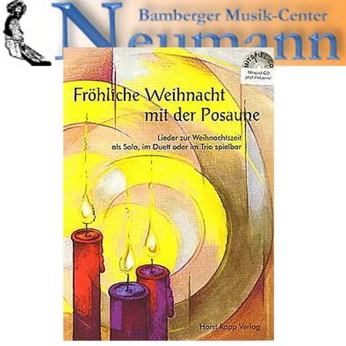 CD für Posaune Tenorhorn Bariton Fröhliche Weihnacht m