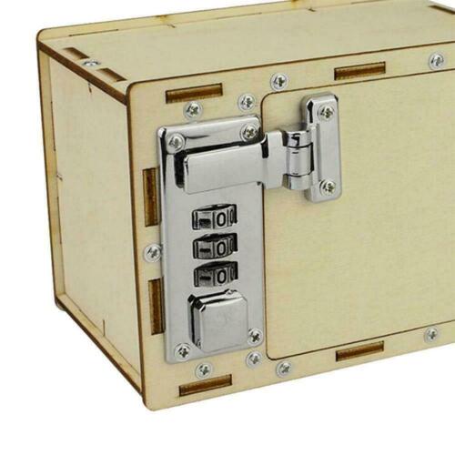 New Creative Mechanical Lock Box Puzzle Toys Children Toys Preschool Bank V2M5