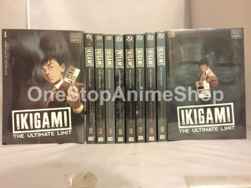 The Ultimate Limit manga volumes 1-10 complete english paperback new Ikigami
