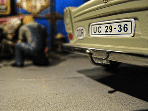 AHK Anhängerkupplung Metall Kupplung Modellauto Tuning Umbau Deko Zubehör 1//18