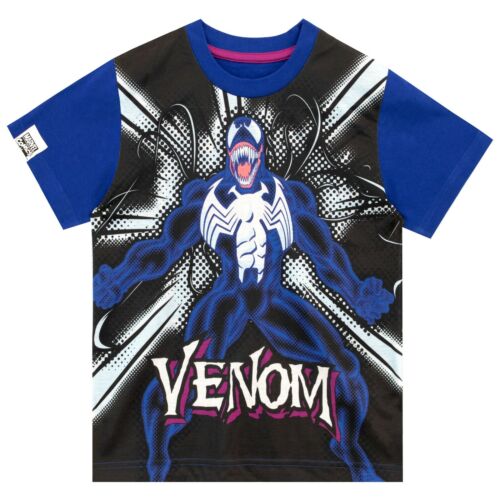 Marvel Venom T-ShirtGarçons venin à Manches Courtes TopKids Spider-Man Venom Tee