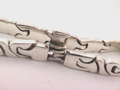 7.6" 19 cm 40 g Mexico 925 Sterling Silver Bracelets Taxco 