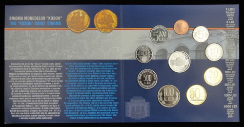Romania Mint Coins Set 2003 UNC