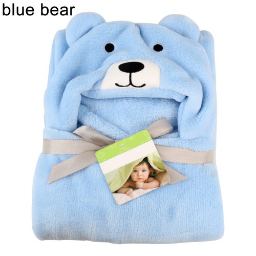 EP/_ Baby Infant Toddler Bath Towel Soft Warm Wrap Hooded Robe Cloak Blanket Eyef