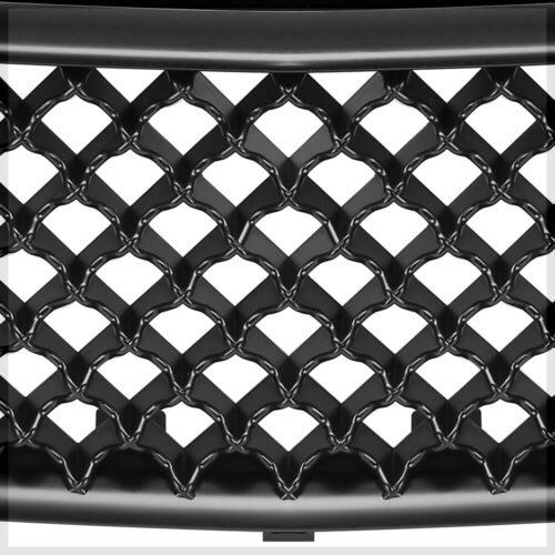 Matte Black ABS 3D Wave Mesh Front Bumper Grille//Grill for 97-99 Chevy Malibu