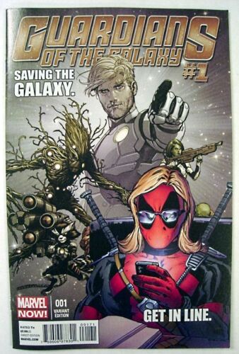 GUARDIANS of the GALAXY # 1 ~  Texts From DEADPOOL Variant ~ Marvel NOW Comic 