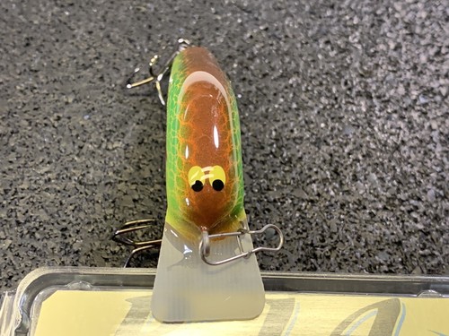 R.J.A Ernie Custom Balsa Squarebill Custom Crankbaits Horton Color