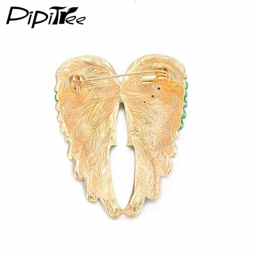 Ala Ángel Broche Pins Colgante Bomen Motero Joyería Vintage Plata Oro