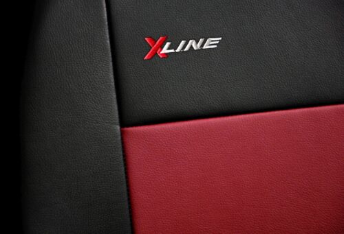 Front seat covers fit Rover 25 black//red  Leatherette