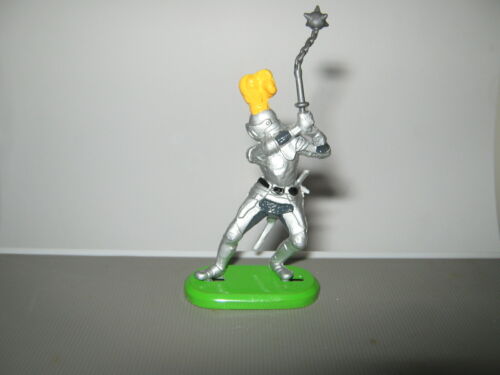 Britains Deetail silver knights on foot in 1 pose mint unboxed set no 6 
