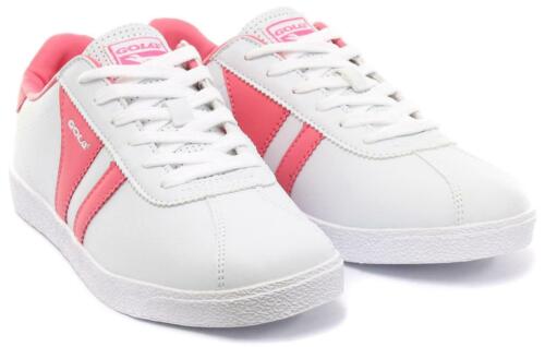 NEW RETRO GIRLS KIDS GOLA TRAINERS  LACE UP FLAT LADIES FASHION SPORTS SHOES