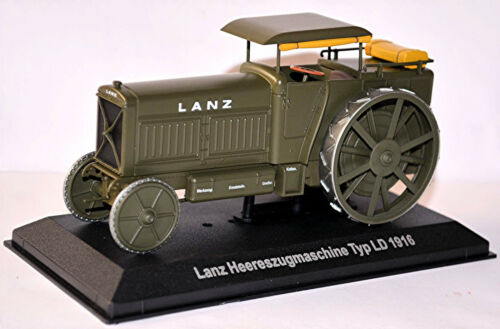 Lanz Heereszugmaschine Typ LD 1919 Traktor Schlepper grün green 1:43 