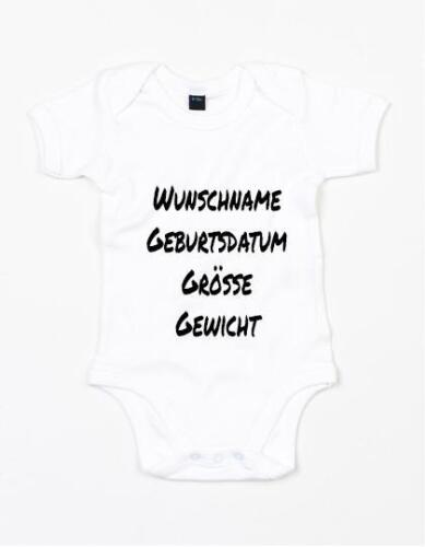Baby Unterwasche Baby Body Mit Druck Motiv Geschenk Zur Geburt Name Geburtsdatum Grosse Gewicht Babyartikel privathospital Dk