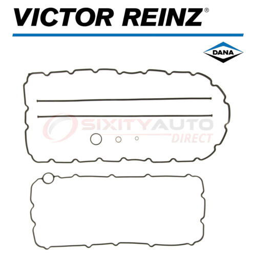 Victor Reinz Oil Pan Gasket Set for 2008-2010 Ford F-250 Super Duty 6.4L V8 vq 