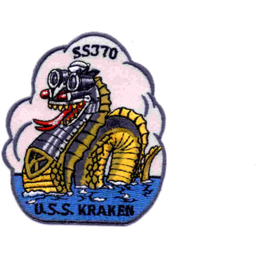 Small SS-370 USS Kraken Patch 