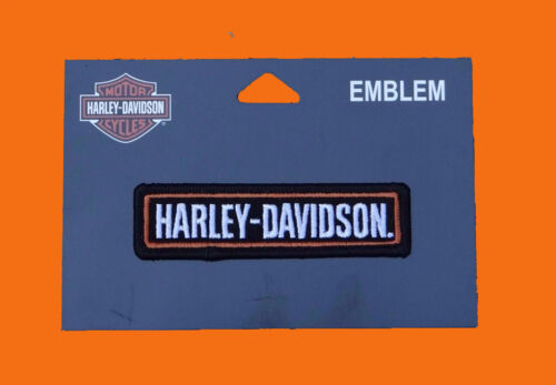 HARLEY DAVIDSON AUTHENTIC HD NAME 3.5 INCH HARLEY PATCH EM516661 