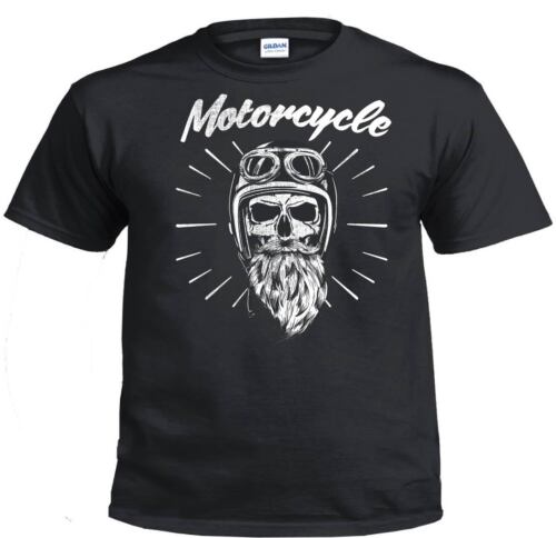 Ty shirt rétro,vintage,skull,harley davidson,biker,tatoo,café racer,triumph,moto