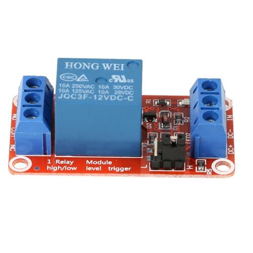 HW-803 1 Way Relay Module w//Optocoupler Isolation High Low Level Trigger H1