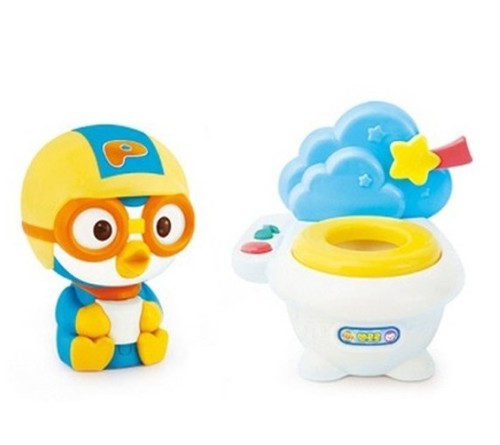 PORORO Poo Mit Pororo Bowel Training Melody Spielzeug Koreanisch Für Baby /& Kind