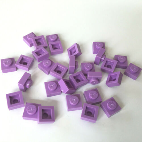 30 Lego Platte Platten 1x1 medium lavender NEU 3024
