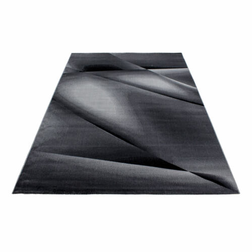 Morgenland AADA Designerteppich Schwarz Grau Abstraktes Muster Läufer Modern