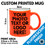 Custom Printed Mug • Personalised Print Cup Christmas Gift Image Text Photo Mugs 