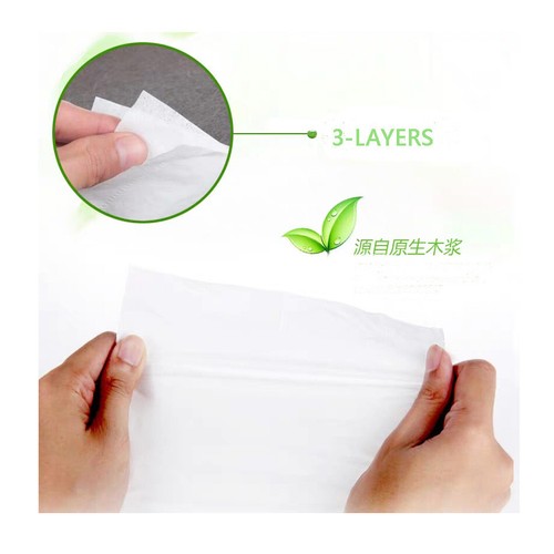 Bulk Lot 330X Soft Facial Tissue Paper 3ply Unscented Native Wood Pulp Paper
