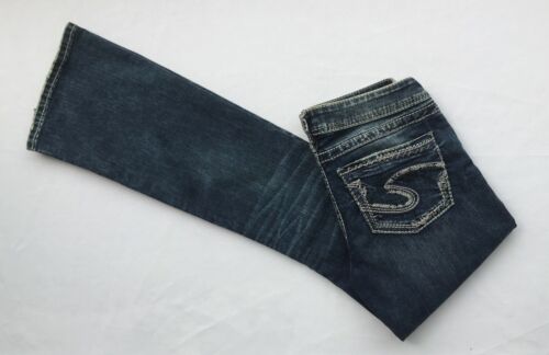 NEW Silver Jeans Women/'s SUKI BOOTCUT Leg Low//Mid Rise 90425A