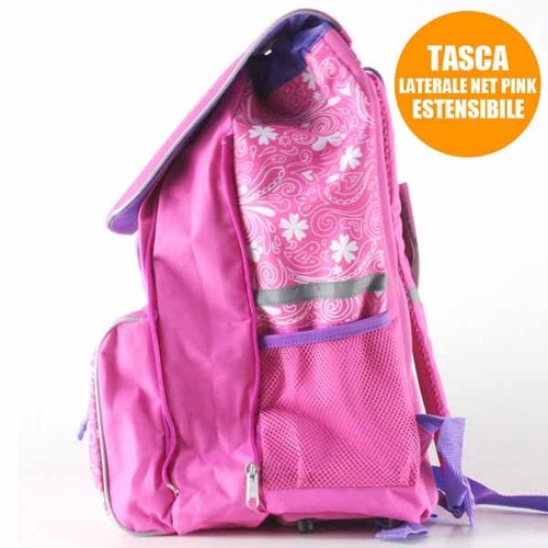 Zaino Estensibile Violetta My Song Disney Channel Scuola Bambine Elementari