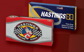 Hastings 2M5521040 Piston Ring Set 4.040 1//16 1//16 1//8 Chevy Ford SBC SBF
