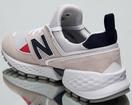 New Balance 574 Sport Mens Creamy Active Lifestyle Sneakers MS574-GNC